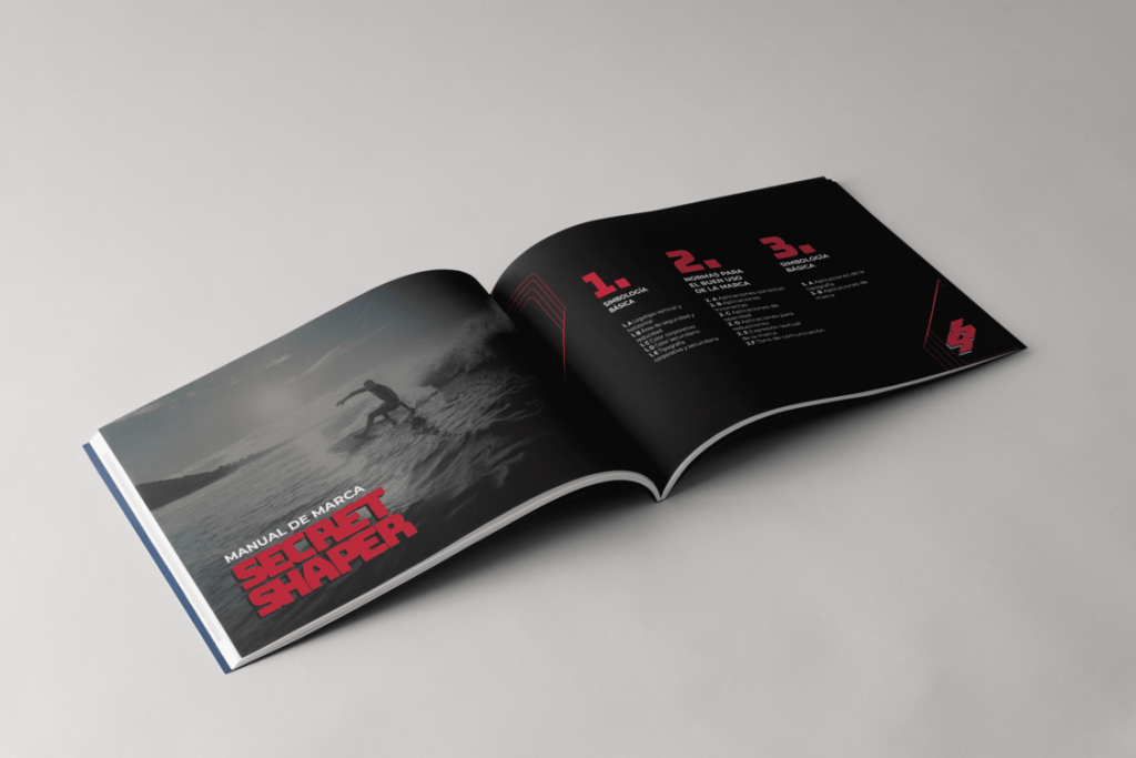 Free Open Horizontal Magazine Mockup