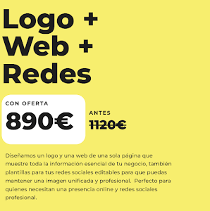 Pack Presencia básica y Redes sociales