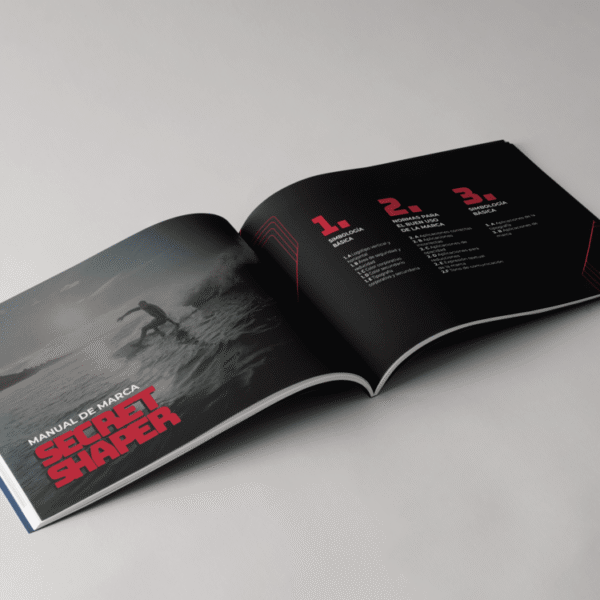 Free Open Horizontal Magazine Mockup