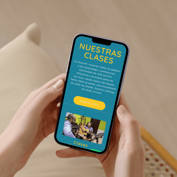 mockup movil musicall